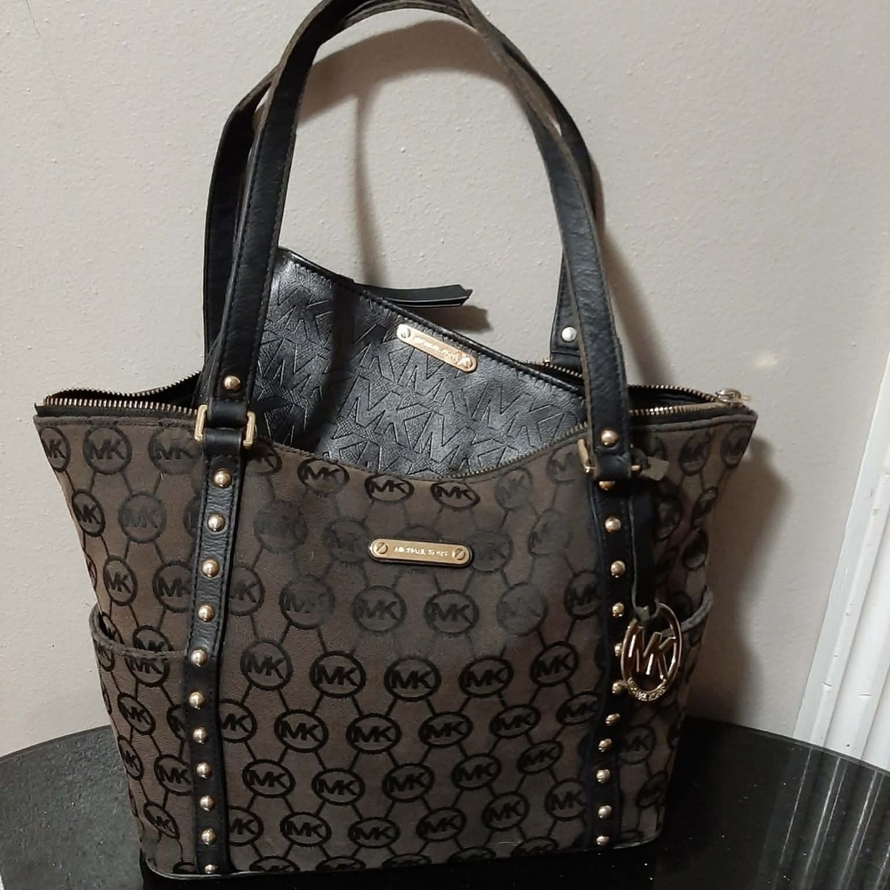 Michael Kors MK "Jetset" Logo 3 Pc Set - Picture 2 of 12